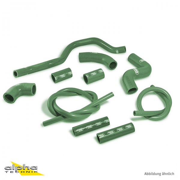 SAMCO Siliconschlauch Kit british racing green für Aprilia RSV4/RF/RR für RSV4 1000 Factory RK