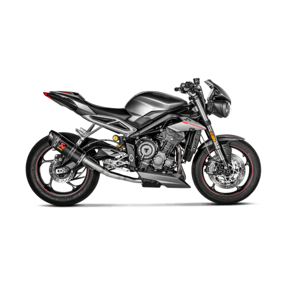 Akrapovic Slip-On Line (Carbon) für Street Triple S A2 HD03 EURO4