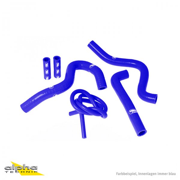 SAMCO Siliconschlauch Kit blau f Kawasaki KX250, 1994-98 für KX250