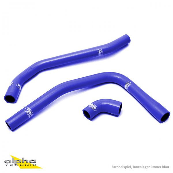 SAMCO Siliconschlauch Kit blau, Kawasaki ZXR400, ZX400L für ZXR400 ZX400L