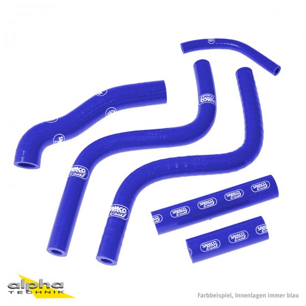 SAMCO Siliconschlauch Kit blau f. Honda CR250R, 1988-´91 für CR250R