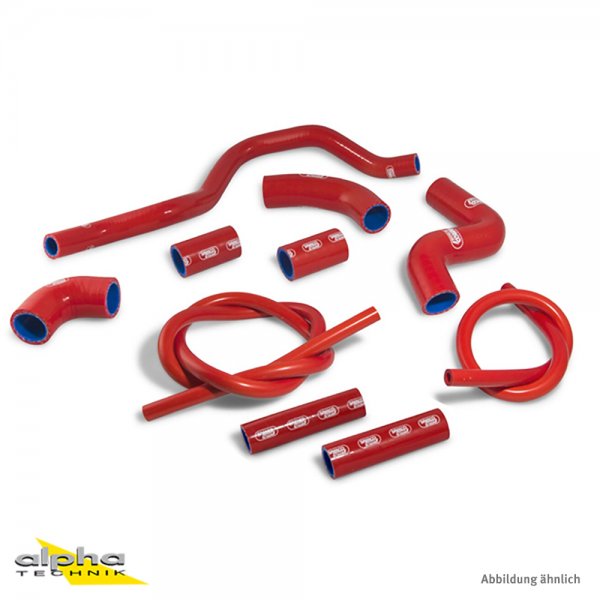 SAMCO Siliconschlauch Kit rot für Aprilia RSV4/RF/RR für RSV4 1000 Factory RK