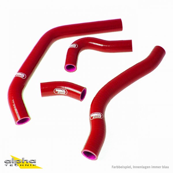 SAMCO Siliconschlauch Kit rot Honda CBR600F, 1995-98 für CBR600F PC31