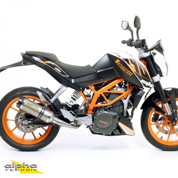 ARROW THUNDER KTM Duke 390 13- Titan für 125 RC KTMISRC