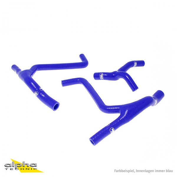 SAMCO Siliconschlauch Kit blau für Kawasaki KX450F, 2009 für KX450F KX450