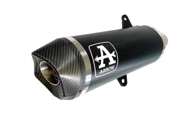 ARROW Dark Urban Honda Forza 350 21- Aluminium für SH350 NF11 EURO5