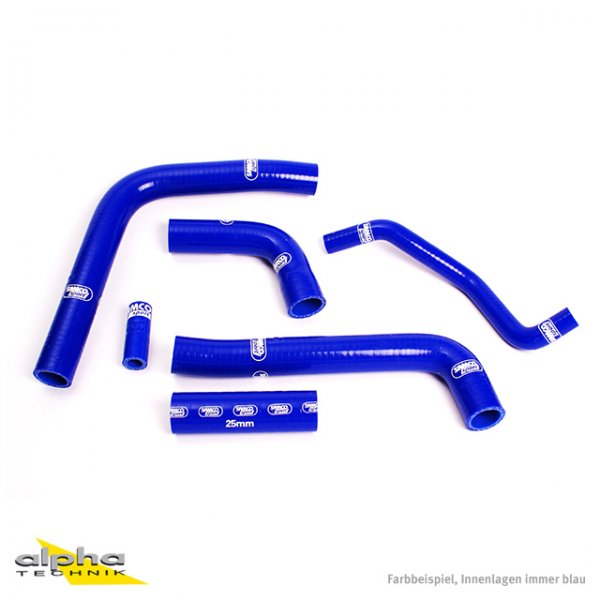 SAMCO Siliconschlauch Kit blau für Yamaha YZF600R6, RJ03 für YZF-R6 RJ03