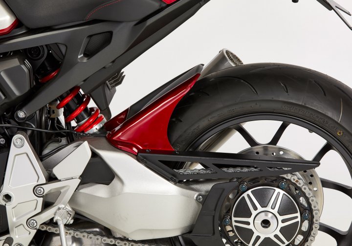 BODYSTYLE Hinterradabdeckung mit Alu-Kettenschutz für CB1000R SC80 für CB1000R SC80