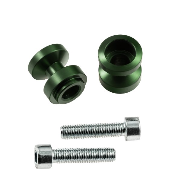 ZIEGER Bobbins M10 x 1,25 grün mit Distanzhülse für AF1-125 Futura ZRX 1200