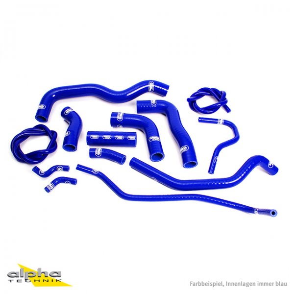 SAMCO Siliconschlauch Kit blau Yamaha YZF600R6,RJ05/RJ09 für YZF-R6 RJ05