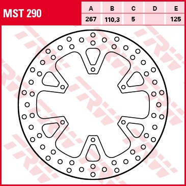 TRW Bremsscheibe Allround starr MST290 1190 Adventure KTM Adventure