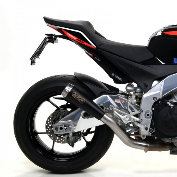 ARROW Pro-Race Dämpfer Aprilia Tuono V4 17- Edelst für Tuono V4 1100 Factory KG EURO4