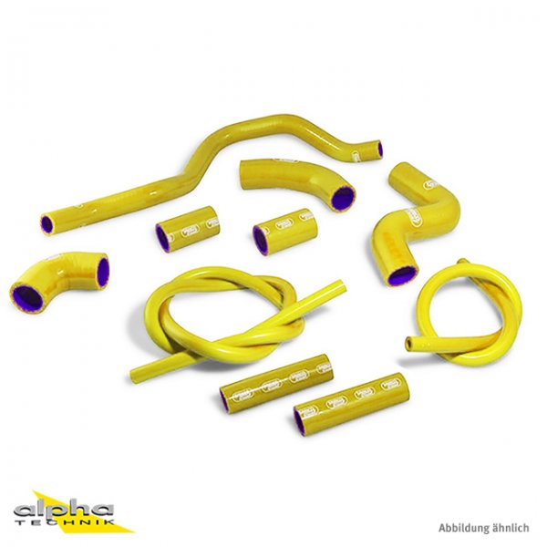 SAMCO Siliconschlauch Kit gelb für Aprilia RSV4/RF/RR für RSV4 1000 Factory RK