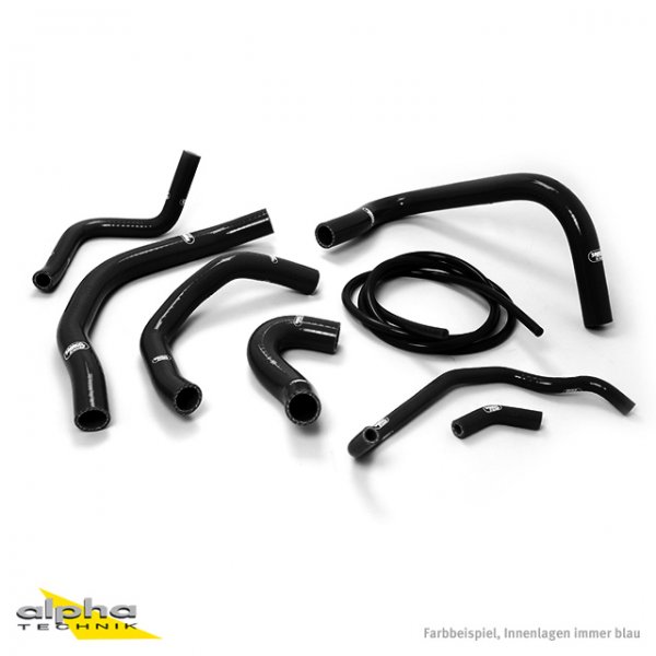 SAMCO Siliconschlauch Kit schwarz für Honda CBR900RR, SC33 für CBR900RR Fireblade SC33