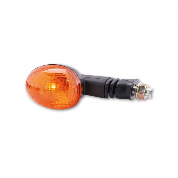 - Kein Hersteller - Mini-Blinker, oval, schwarz