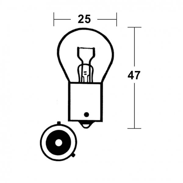 - Kein Hersteller - Glühlampe PY21W SilverStyle 12V 21W BAU15s für