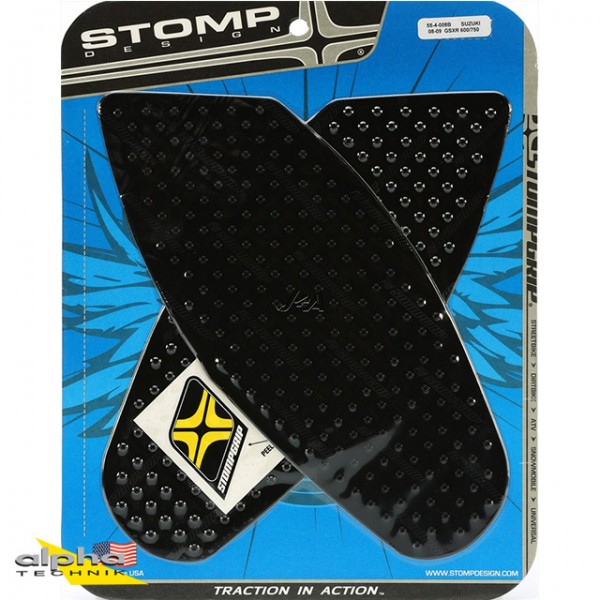 Stompgrip schwarz, Suzuki GSXR600/750, 2008-10 GSX-R600 WVCV