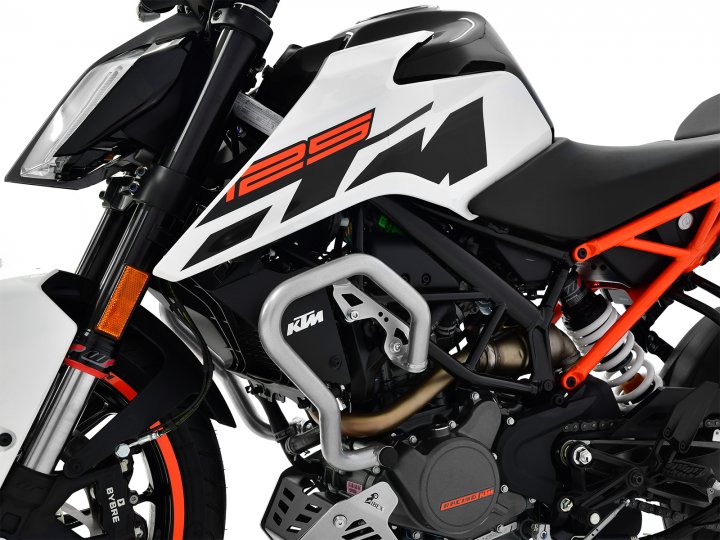 ZIEGER Sturzbügel KTM 125 Duke BJ 2017-22 für 125 Duke