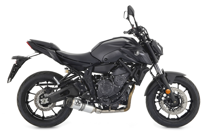 ARROW THUNDER Yamaha MT07 RM33 21- Aluminium für MT07 RM33 EURO5