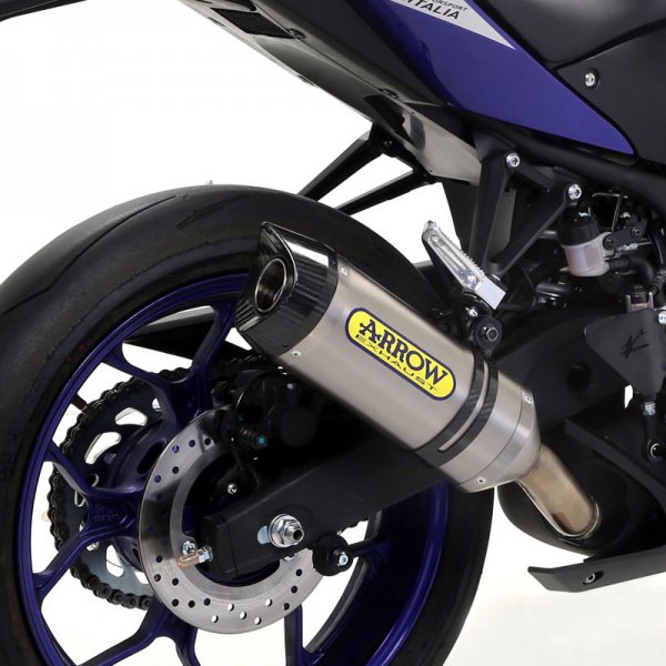 ARROW THUNDER kompl. Auspuffanlage YZF R3 15- für YZF-R3 RH12 EURO4