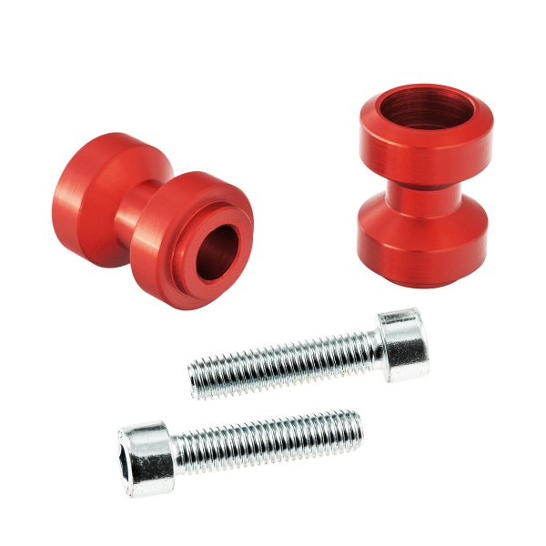 ZIEGER Bobbins M10 x 1,25 rot mit Distanzhülse für AF1-125 Futura ZRX 1200