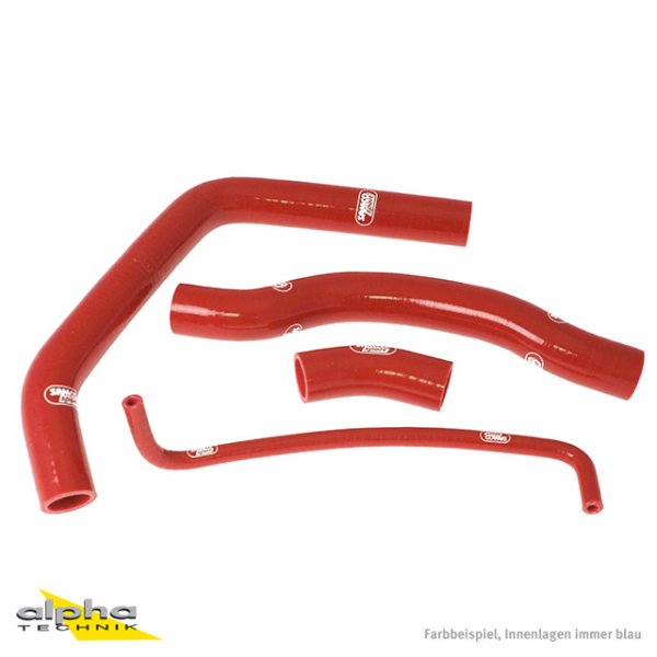 SAMCO Siliconschlauch Kit rot für Honda CBR600F, PC31 für CBR600F PC31