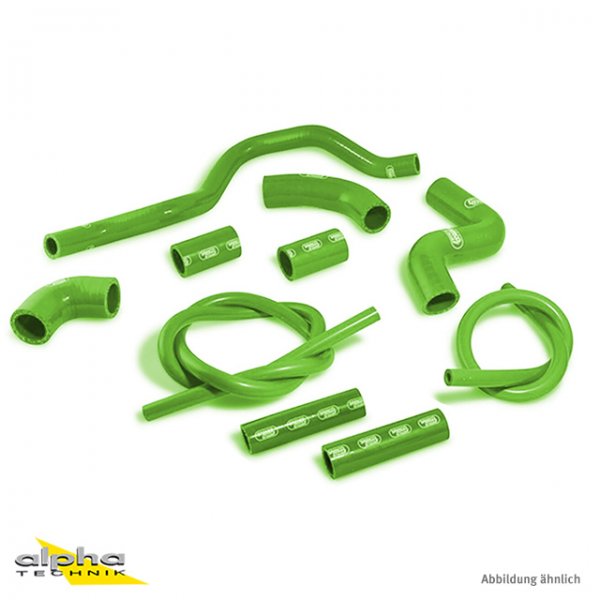 SAMCO Siliconschlauch Kit grün für Aprilia RSV4/RF/RR für RSV4 1000 Factory RK