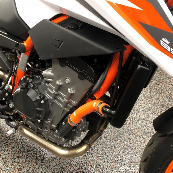 SAMCO Siliconschlauch Kit orange KTM 890 Duke R, 2020-23 für 890 Duke R KTM 790 Duke EURO5