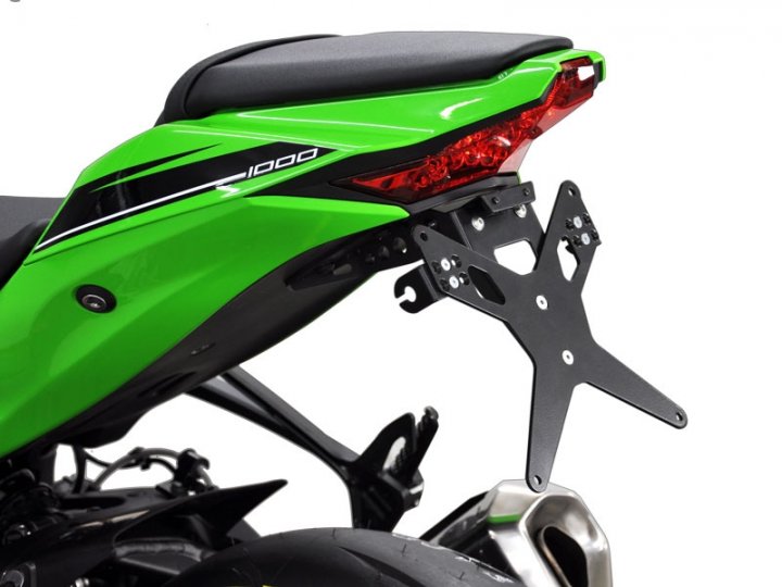 ZIEGER Kennzeichenhalter Kawasaki Ninja ZX-10R BJ 2016-22 für Ninja ZX-10R