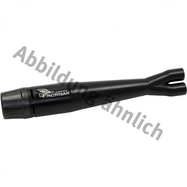 ARROW MOHICAN HD Street 14- Edelstahl schwarz für Street 750 XG1