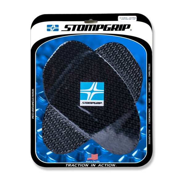 Stompgrip Universal groß schwaz R1150GS R21 Spyder F3 R CBR1100XX Blackbird SC35 ZX6R Ninja ZX600J