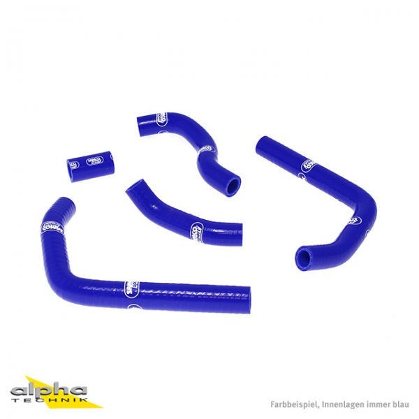 SAMCO Siliconschlauch Kit blau f. Honda CR125R, 2005-´12 für CR125R JE02