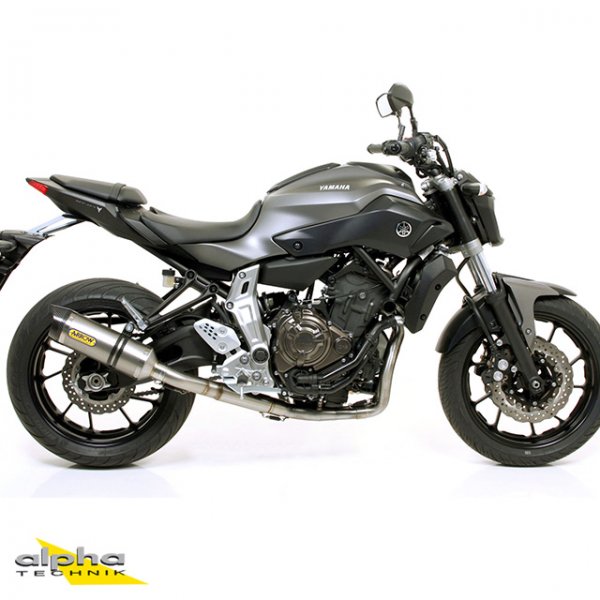 ARROW THUNDER Yamaha MT07 RM04 14- Titan für MTT 690 RM14 EURO4