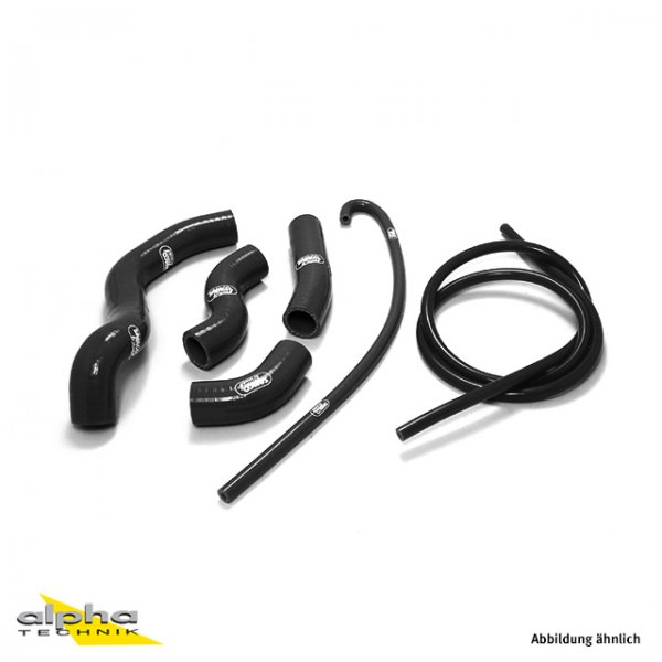 SAMCO Siliconschlauch Kit schwarz für Kawasaki Z800 2013- für Z800 ZR800A