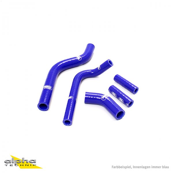 SAMCO Siliconschlauch Kit blau f. Kawasaki KX250F, 04-05 für KX250F KX250