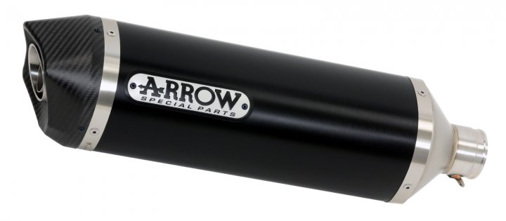 ARROW Race-Tech Z750/Z750R/Z800 Alu schwarz für Z750 ZR750L