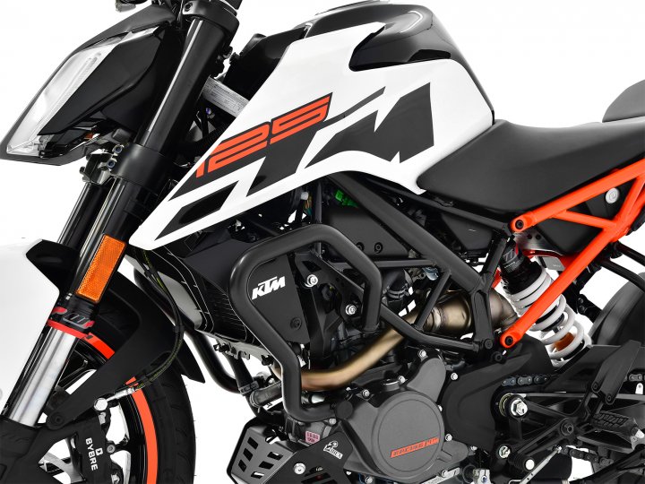 ZIEGER Sturzbügel KTM 125 Duke BJ 2017-22 für 125 Duke