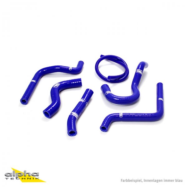 SAMCO Siliconschlauch Kit blau f. Honda CR125R, 2003-´04 für CR125R JE02