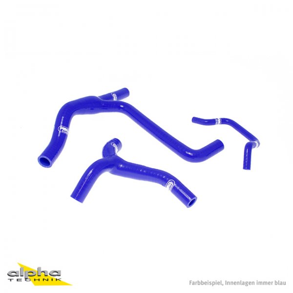 SAMCO Siliconschlauch Kit blau f. Kawasaki KX450F, 10-11 für KX450F KX450