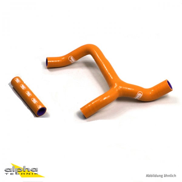 SAMCO Siliconschlauch Kit orange KTM 250 SX-F Factory Ed für 250 SX-F Factory Edition