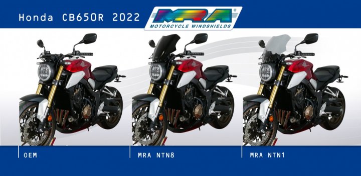 MRA Tourenscheibe NTN rauchgrau CB 650 R